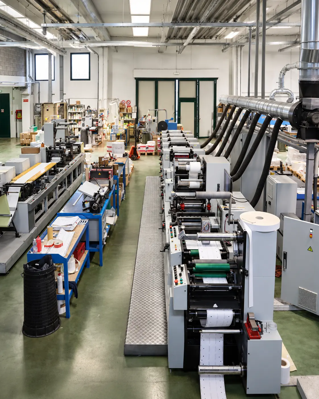 Macchinari del reparto produttivo Silca